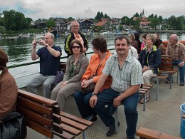  Jahresausflug 2010 Ueberfahrt zur Herreninsel